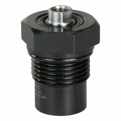 ENERPAC Hydraulic Cylinder: 2,590 lbf Push Capacity @ 5000 psi, 7 mm Stroke Lg - Manifold Mount Threaded Body Cylinders