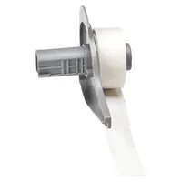 Continuous Label Stock: 5/16 in, 5/16 in x 30 ft, Vinyl, White (MPN M7C-318-498)