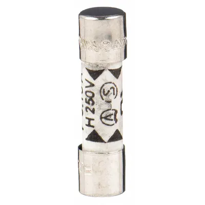 BUSSMANN Fuse: GDA Series, Fast-Acting, 6.3 A, 250 V AC, Non-Indicating - Fast-Acting Cylindrical Fuses