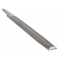 Machinists File: Double-Cut, Safe Edge Cut, Second Cut, 8 in Lg without Tang, 3/4 in Wd, 1NFR4