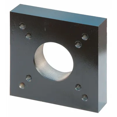 ENERPAC Press Cylinder Base Plate: For Use w/ - Cylinder Mounting Plates for Hydraulic Presses