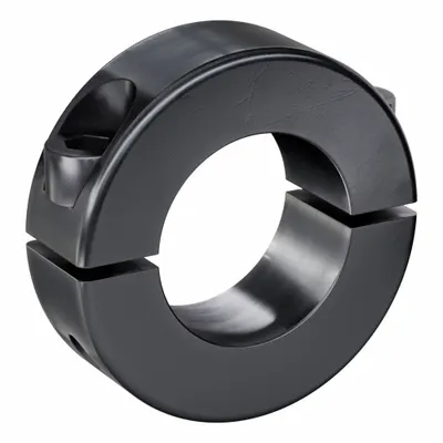 RULAND MANUFACTURING Steel Shaft Collar, 2-Piece, Clamp-On, 1 in Bore - Steel Shaft Collars
