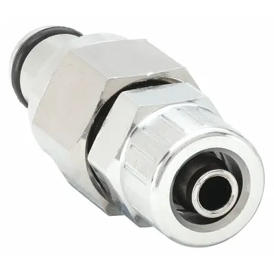 COLDER Quick Connection Insert: Insert, 5/32 in ID x 1/4 in OD Size, Quick Disconnect - Chrome-Plated Brass Quick-Disconnect Tube Fittings
