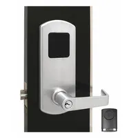TOWNSTEEL Electronic Keyless Lock: RFID, ADA Compliant, Chrome (MPN FCE-4010-RFID-S-626)