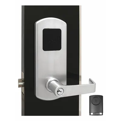TOWNSTEEL Electronic Keyless Lock: RFID, ADA Compliant - Electronic Card Read Access Locksets