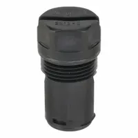 ACORN Flow Control Plug: Air-Trol®/Penal-Trol®, Noryl, 5/8 in Overall Wd, 1 1/4 in Overall Ht, Black (MPN 2312-003-001)
