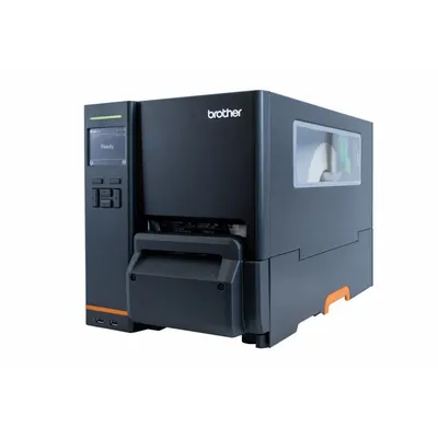 BROTHER Desktop Printer: Direct Thermal/Thermal Transfer, Titan 4620TN, 4.1 in Max. Print Wd - Up to 5,000 Labels per Day