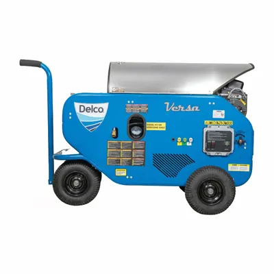 DELCO Electric Pressure Washer: Cart, 230 V – Single-Phase, 3,000 psi - Hot Water Pressure Washers