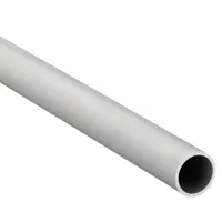 Bundle of five 8 ft aluminum pipes with 1-1/4 in IPS nominal size (1-5/8 in actual OD, 1-3/8 in inside diameter). Anodized gray finish provides corrosion resistance. Used for structural framing, handrails, guardrails, and support systems in industrial and commercial applications