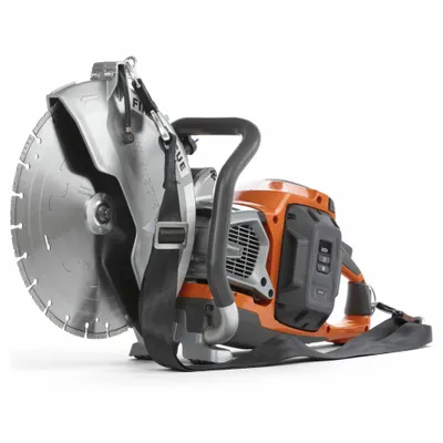 HUSQVARNA K1 PACE Rescue 14" Cordless Handheld Concrete Saw - Husqvarna Cordless Handheld Concrete Saws