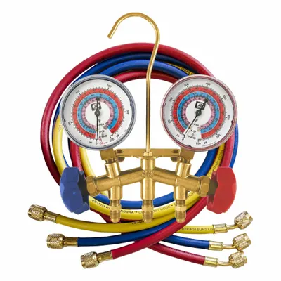 JB INDUSTRIES Series M2 Single Manifold Gauge - Analog Manifolds
