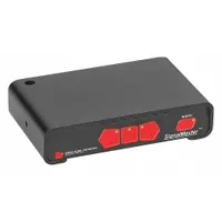 Aluminum controller for operating directional light sticks on emergency and service vehicles. Measures 5 inches in length and 1 1/2 inches in height. Used to control light patterns and functions of compatible light sticks