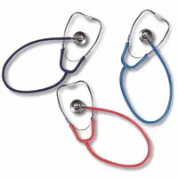 EMI Stethoscope: Stethoscope, Adult, Pediatric, Dual, Black, 32 in Overall Lg, Reusable (MPN 943)