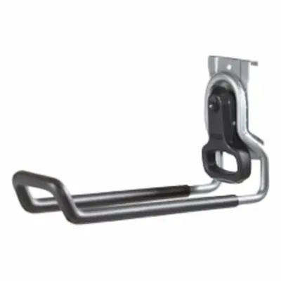 FASTTRACK Ladder Hook: Steel, 5 in x 12.3 in x 2.8 in, 50 lb Load Capacity - Hooks for Wall-Mount Track Systems