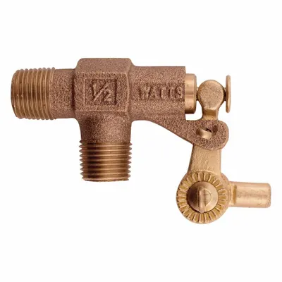 Watts Float Valve with Threaded Outlet: For Water Media, Straight Valve Body - General Service Float Valve Bodies