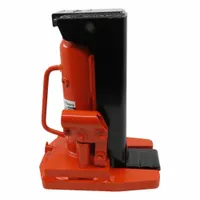 This low-clearance toe jack is a mechanical vehicle service jack with a 2-ton load capacity. It features a steel body and a manual handle lifting actuator. Designed for lifting in confined spaces where standard jacks cannot fit, it is suitable for maintenance and repair tasks on vehicles and heavy equipment