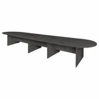 REGENCY Conference Table: Rectangle, Melamine, Ash Gray, 192 in Overall Lg, 52 in Overall Wd, Wood (MPN LCTRT19252AG)