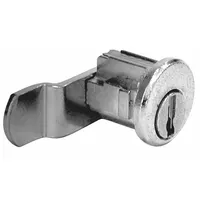 Cam Lock: Std Keyed Cam Lock, Keyed Different, Zinc Die-Cast, Nickel (MPN C8710)