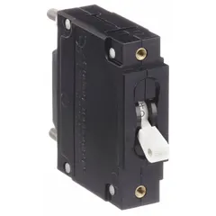 Panel Mount Circuit Breaker: 30 A Amps, 240/277V AC, 125V DC, Threaded Insert, 2.48 in Dp (MPN CA1-BO-34-630-111-C). Key specifications — Terminal Connection: #10-32 Stud; AC Voltage Rating: 240/277V AC; DC Voltage Rating: 125V DC; Mounting Type: Threaded Insert.