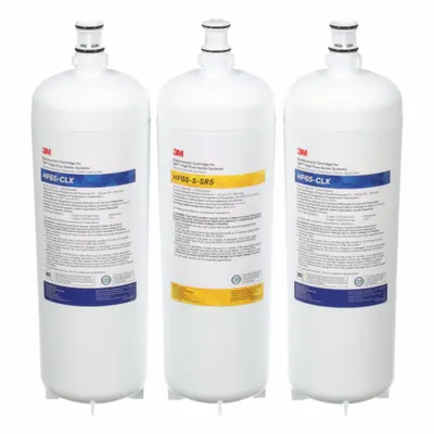 3M Quick-Connect Water Filter: 5 micron, 7 gpm, 70,000 gal - Quick-Connect Drinking Fountain & Beverage Machine Water Filters