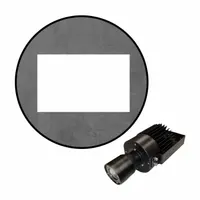 VISUAL WORKPLACE INC. Virtual Safety LED Walkway: Virtual Safety LED Walkway, Solid, White, 50 W (MPN 66-3139-601EXT-PS150)