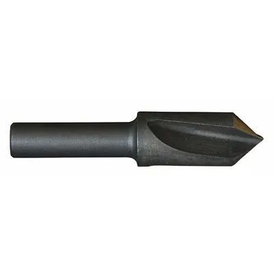 CLEVELAND Countersink: 100°, 1 Flute, 1 in Body Dia - Fast-Cutting Single-Flute Countersinks