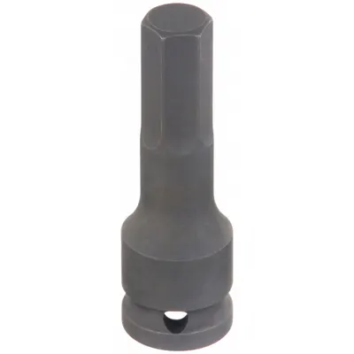 WESTWARD Impact Socket Bit : Metric, 19 mm Tip Size, 3 1/32 in Overall Lg - Hex Impact Bit Sockets