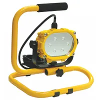APPROVED VENDOR Temporary Job Site Light: 600 lm Max Brightness, LED, 1, 1 Brightness Levels, IP65