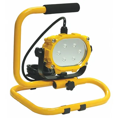 OEM Temporary Job Site Light: 600 lm Max Brightness - Floor Stand Lights
