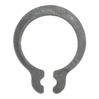 This retaining ring is a GGS material handling part designed to fit Dayton-brand equipment. It secures components on compatible models including 3TP95, 3TP96, 3TP97, 3TP98, 3TP99G, and 3TR01G. Used in industrial material handling applications for reliable retention