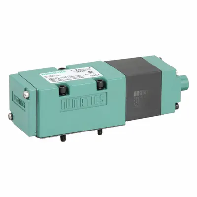 NUMATICS Solenoid Air Control Valve: Single Solenoid, Four-Way / Two-Position - Numatics Mark 55 Directional Control Valves