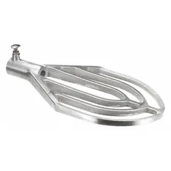 This flat beater attachment is designed for use with HOBART HL300, HL300C, HL400, and HL400C series mixers. It is suitable for blending, creaming, and mixing medium-consistency food products in commercial kitchen environments.