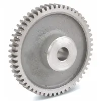 Spur Gear: Inch, Pitch 10, 40 Teeth, 7/8 in Bore Dia, 14.5° Pressure Angle, Cast Iron (MPN NF40)