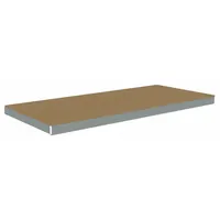 TENNSCO Shelf: 84 in x 30 in, 1,750 lb Load Capacity, Particleboard, Gray, Shelf (MPN ZLCS-8430D)