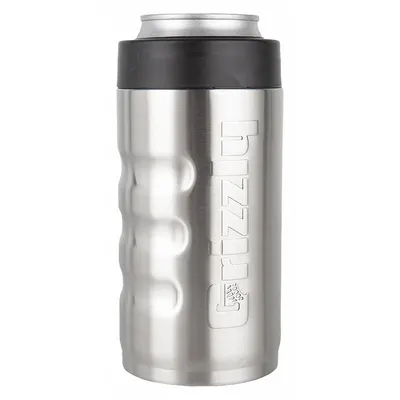GRIZZLY COOLERS Insulated Stainless Steel Sleeve for Cans - Insulated Stainless Steel Sleeves for Cans