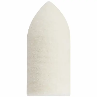 DREMEL Polishing Point: Polishing Cone, Unmounted, 3/8 in Head Dia, Threaded Point - Polishing Points & Pads for Rotary Tools
