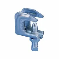 Stamped Beam Clamp: Pre-Galvanized Steel, 500 lb Load Capacity, For 3/8 in Threaded Rod (MPN SBC037)