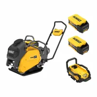 DEWALT Plate Compactor: POWERSHIFT™ Platform, 22 in Plate Lg, 15 11/16 in Plate Wd, 3372 lbf (MPN DCPS7154AG2)