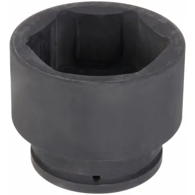 WESTWARD Impact Socket: 1 1/2 in Drive Size, Metric, 115 mm Socket Size, 6-Point - 1-1/2" Drive Impact Sockets