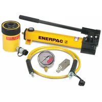 ENERPAC Hollow Hydraulic Ram and Pump Set: 30 ton Cylinder Nominal Capacity, 6Z271 (Mfr. No. RCH302) (MPN SCH302H)