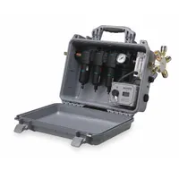Portable Filtration Panel: 5 Users, 150 psi Max Pressure, 60 cfm Air Flow, Quick-Disconnect Hansen (MPN 9875)