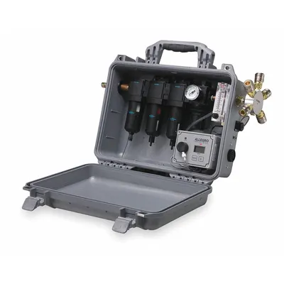 ALLEGRO Portable Filtration Panel: 5 Users, 150 psi Max Pressure, 60 cfm Air Flow - Portable Filtration Panels for SAR