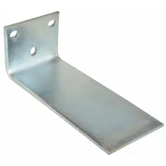 Steel leg accessory for dock levelers. 12-inch overall length. Compatible with part numbers 4UP99, 4UR02, and 6XX28. Used to support dock leveler platforms during maintenance or when not in use.