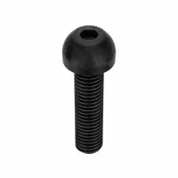 Socket Head Cap Screw: 1/2"-13 Thread Size, 2 in Lg, Button, Black Oxide, Alloy Steel, 25 PK (MPN 50C200KBC)