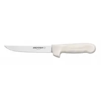DEXTER RUSSELL Boning Knife: Wide, 11 in Overall Lg, Steel Blade, Sanitary Polypropylene Handle (MPN 01523)