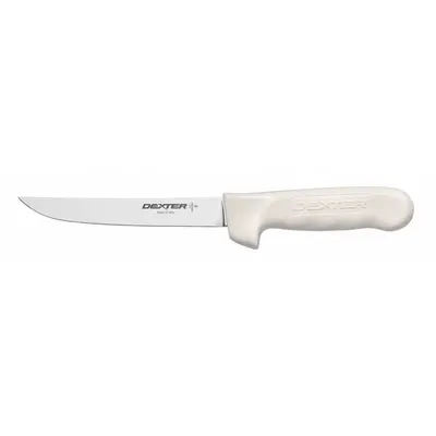 DEXTER RUSSELL Boning Knife: Wide, 11 in Overall Lg, Steel Blade - Boning Knives