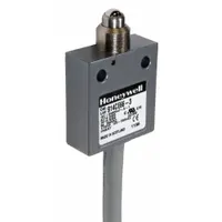 HONEYWELL Non Plug-In Limit Switch: Plunger Actuator, Metallic, Plunger, 2 Mounting Holes, 914CE (MPN 914CE66-6)