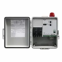 SJE-RHOMBUS Control Panel: Duplex, Single Phase, 120/208/240V AC, 0 to 12 A, 4 Switches Included, 4X (MPN 1053263)