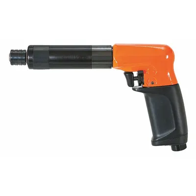 CLECO Air Screwdriver: 1/4 in, Heavy Duty, 1,900 RPM, Trigger and Push to Start - Pistol-Grip Air-Powered Screwdrivers