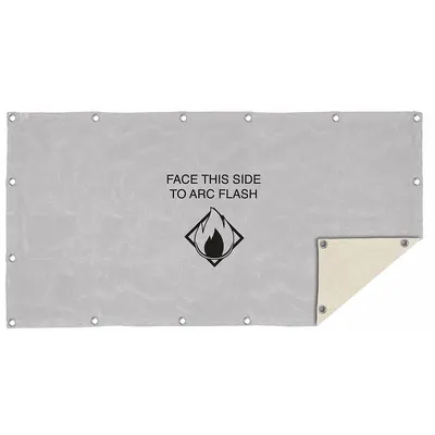 SALISBURY ARC48-40PS Arc Protection Blanket, 4 ft x 8 ft, 40 kA, ASTM F2676 - Arc Protection Blankets